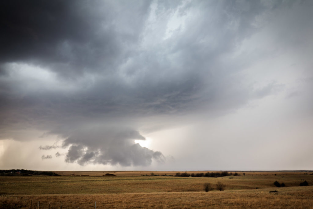 Wall cloud - Russell, KS - © TsWISsTER